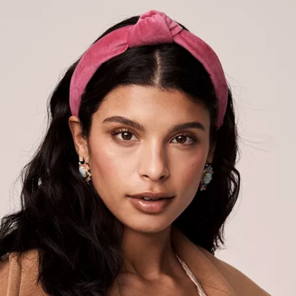 LeLe Sadoughi Velvet Headband